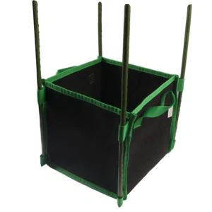 مختلف سائز کے ساتھ مربع کپڑوں کے برتن